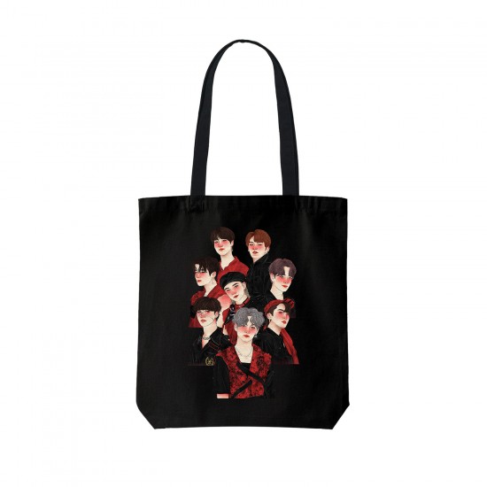 تت بگ متقال مشکی طرح stary kids red