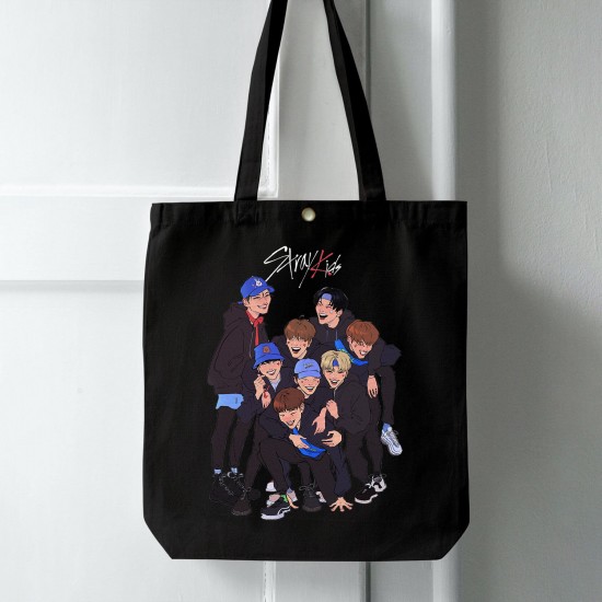 تت بگ متقال مشکی طرح stary kids laugh