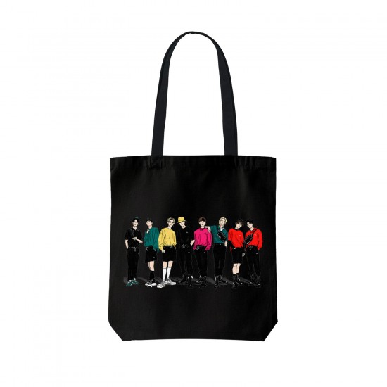 تت بگ متقال مشکی طرح stary kids boy band