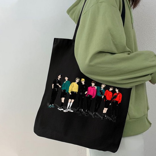 تت بگ متقال مشکی طرح stary kids boy band