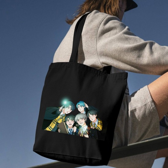 تت بگ متقال مشکی طرح tomorrow x together potter