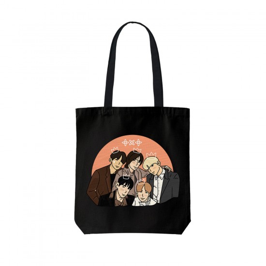 تت بگ متقال مشکی طرح tomorrow x together king