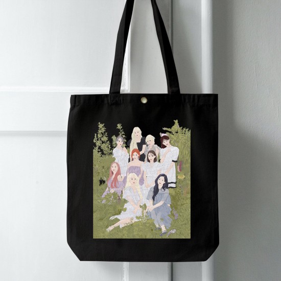 تت بگ متقال مشکی طرح twice in the nature