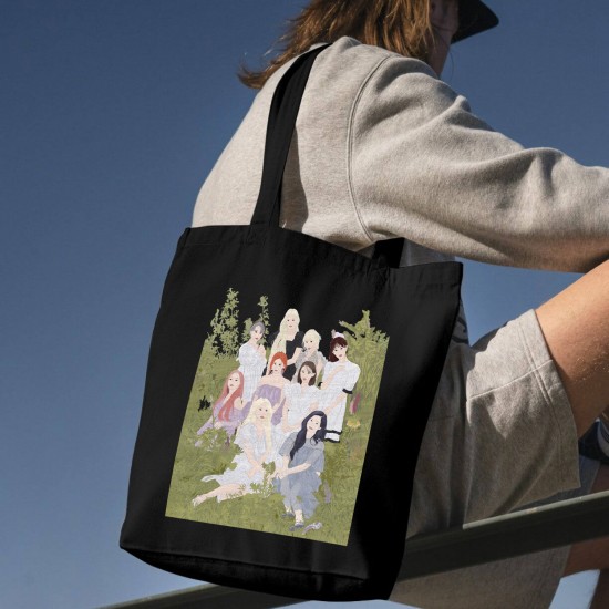 تت بگ متقال مشکی طرح twice in the nature