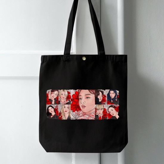 تت بگ متقال مشکی طرح twice band