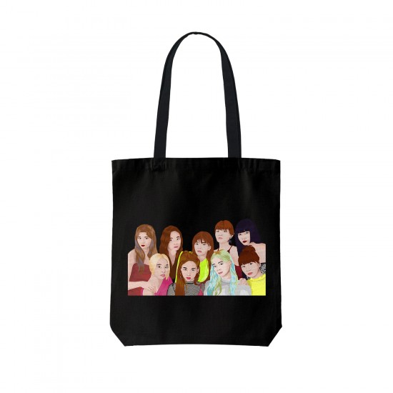 تت بگ متقال مشکی طرح twice painte