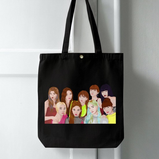 تت بگ متقال مشکی طرح twice painte