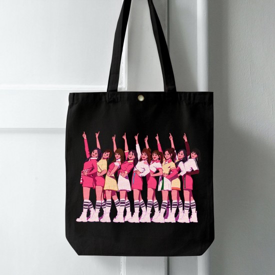 تت بگ متقال مشکی طرح twice dance