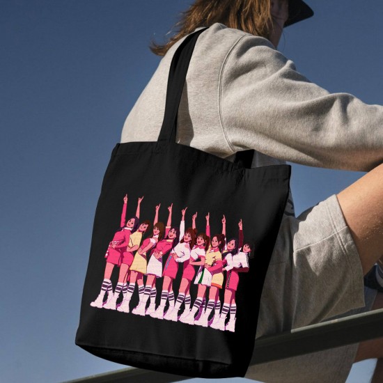 تت بگ متقال مشکی طرح twice dance