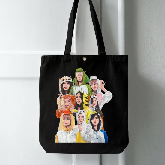 تت بگ متقال مشکی طرح twice in the animal drees