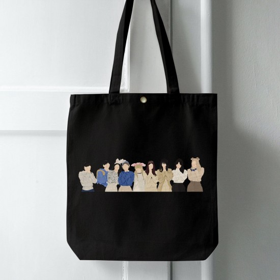 تت بگ متقال مشکی طرح twice girl band