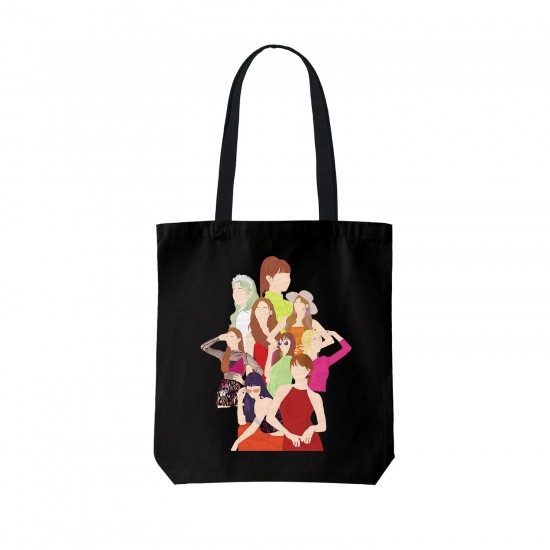 تت بگ متقال مشکی طرح twice 