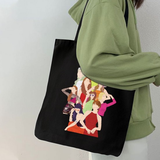 تت بگ متقال مشکی طرح twice 