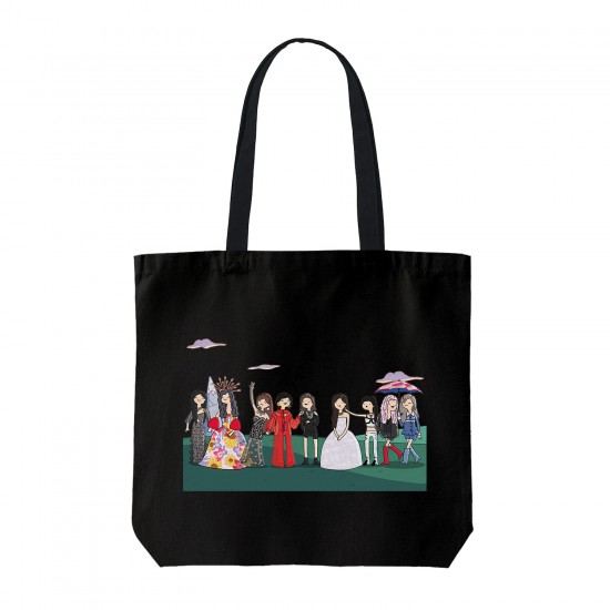 تت بگ متقال مشکی طرح twice happy