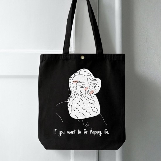 تت بگ متقال مشکی طرح نقاشی لئو تولستوی