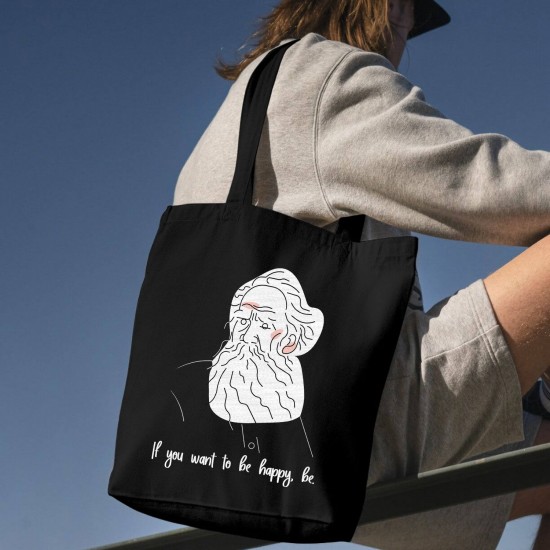 تت بگ متقال مشکی طرح نقاشی لئو تولستوی