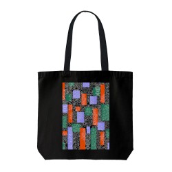 تت بگ متقال مشکی طرح پترن گلدان