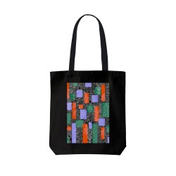 تت بگ متقال مشکی طرح پترن گلدان