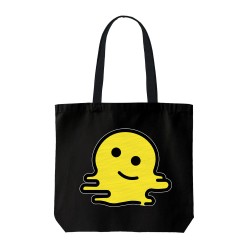 تت بگ متقال مشکی طرح اموجی ذوب شده