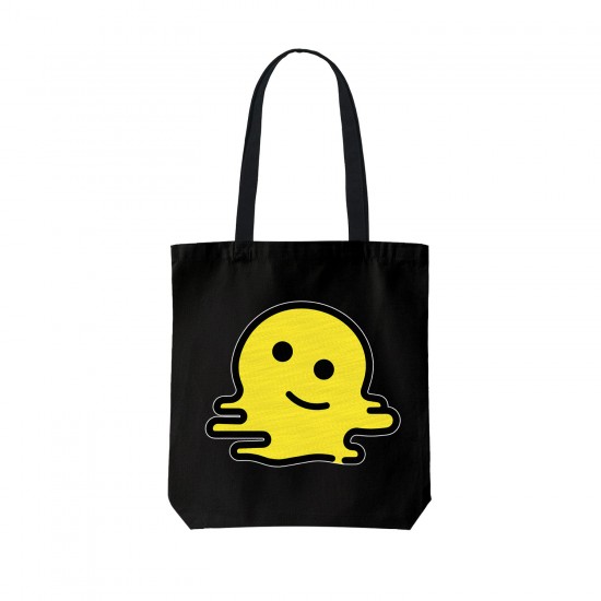 تت بگ متقال مشکی طرح اموجی ذوب شده