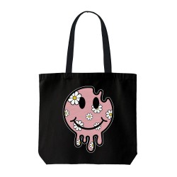 تت بگ متقال مشکی طرح اموجی ذوب شده