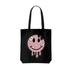 تت بگ متقال مشکی طرح اموجی ذوب شده