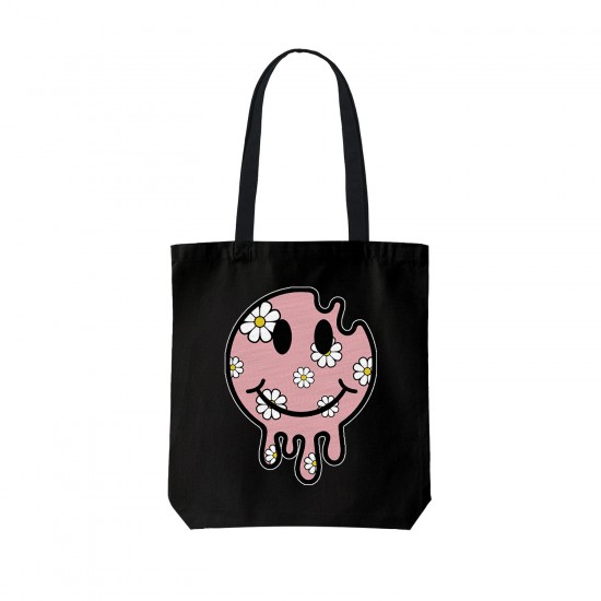 تت بگ متقال مشکی طرح اموجی ذوب شده