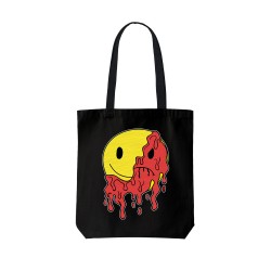 تت بگ متقال مشکی طرح اموجی ذوب شده