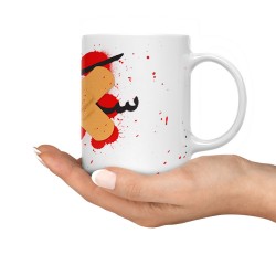 ماگ طرح سکوتم از رضایت نیست