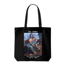 تت بگ متقال مشکی طرح باکره و کودک از داوینچی