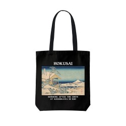 تت بگ متقال مشکی طرح صبح بعد از برف از هوکوسای