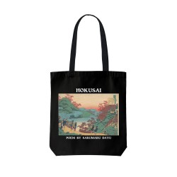 تت بگ متقال مشکی طرح بر اساس شعری از سارومارو دایو از هوکوسای