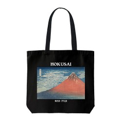 تت بگ متقال مشکی طرح فوجی قرمز از هوکوسای