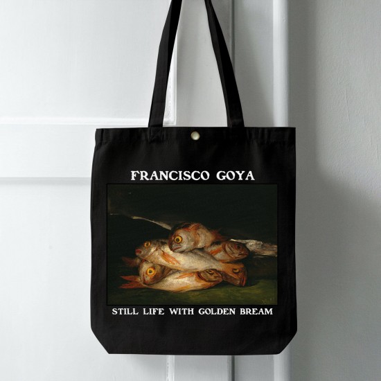 تت بگ متقال مشکی طرح طبیعت بی جان، ماهی طلایی از گویا