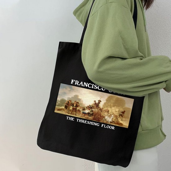 تت بگ متقال مشکی طرح خرمن گاه از گویا