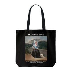 تت بگ متقال مشکی طرح ماریا ترزا از گویا