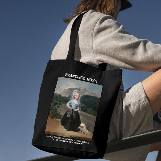 تت بگ متقال مشکی طرح ماریا ترزا از گویا