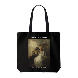 تت بگ متقال مشکی طرح پیرزن از گویا