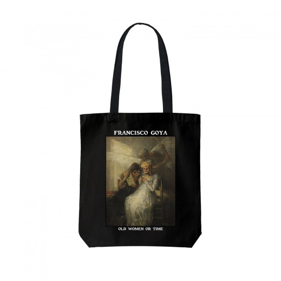 تت بگ متقال مشکی طرح پیرزن از گویا