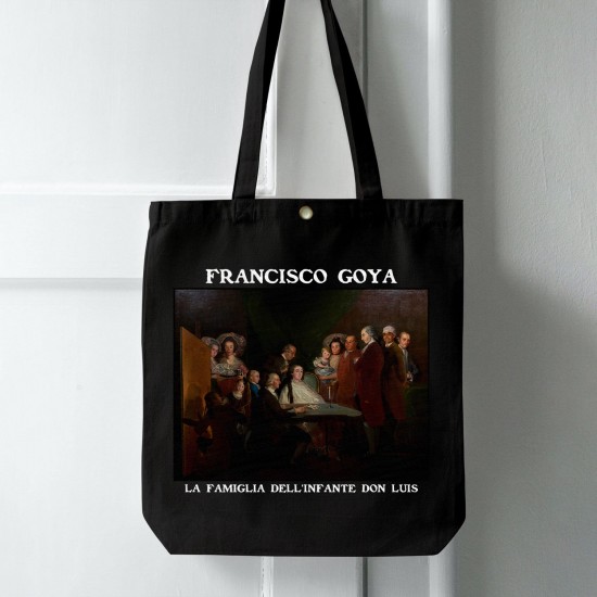 تت بگ متقال مشکی طرح خانواده دون لوئیس از گویا