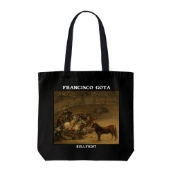 تت بگ متقال مشکی طرح گاوبازی از گویا