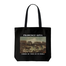 تت بگ متقال مشکی طرح گاوبازی در یک شهر از گویا