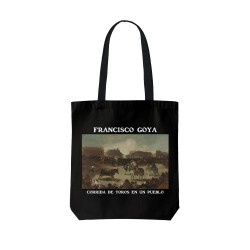 تت بگ متقال مشکی طرح گاوبازی در یک شهر از گویا