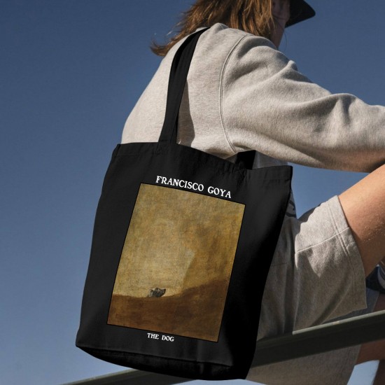 تت بگ متقال مشکی طرح سگ از گویا