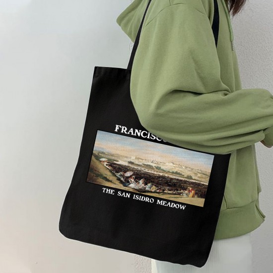 تت بگ متقال مشکی طرح چمن زار سان ایسیدرو از گویا