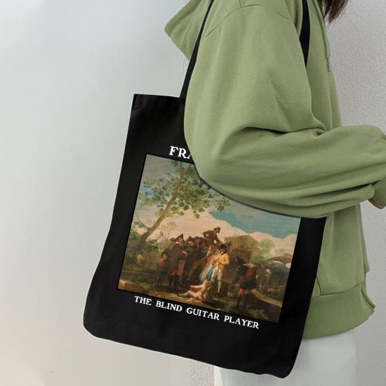 تت بگ متقال مشکی طرح گیتارزن کور از گویا