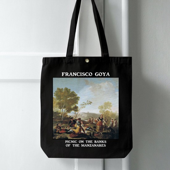 تت بگ متقال مشکی طرح پیک نیک در ساحل مانزانارس از گویا