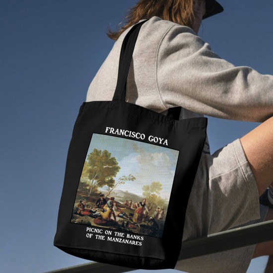 تت بگ متقال مشکی طرح پیک نیک در ساحل مانزانارس از گویا