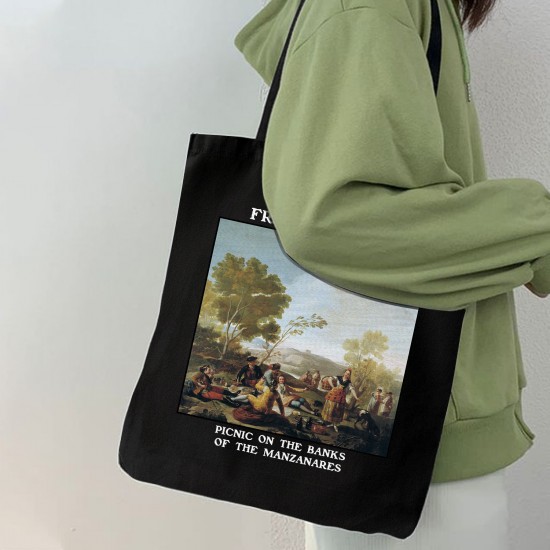 تت بگ متقال مشکی طرح پیک نیک در ساحل مانزانارس از گویا