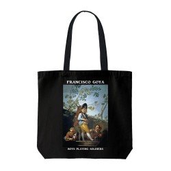 تت بگ متقال مشکی طرح پسران در حال سرباز بازی از گویا